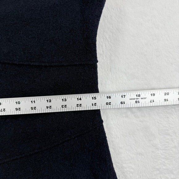 Zara Knit Strapless Top Black Textured Bandage Bodycon Party Cocktail Large - Picture 3 of 11